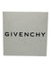 Givenchy Silver Crystal Faux Pearl Pendant Open Hoop Choker Necklace Silver