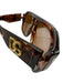 Dolce & Gabbana Brown, Black, Gold Acetate Brow Bar Tortoise Logo Sunglasses Brown, Black, Gold