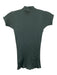 Giorgio Armani Size 44 Slate Teal Green Viscose & Cashmere Ribbed Knit Top Slate Teal Green / 44