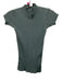 Giorgio Armani Size 44 Slate Teal Green Viscose & Cashmere Ribbed Knit Top Slate Teal Green / 44