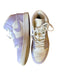 Nike Shoe Size 7.5 White & Lilac Purple Leather High Top lace up Sneakers White & Lilac Purple / 7.5