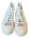 Converse Shoe Size 9 Off White Canvas & Leather High Top lace up Sneakers Off White / 9