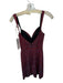 Sherri Hill Size 00 Black & Red Polyester Rhinestone Cutout Back Zip Mini Gown Black & Red / 00