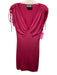 Versace Jeans Couture Size 6 Magenta Pink Polyamide Ruched shoulders Dress Magenta Pink / 6