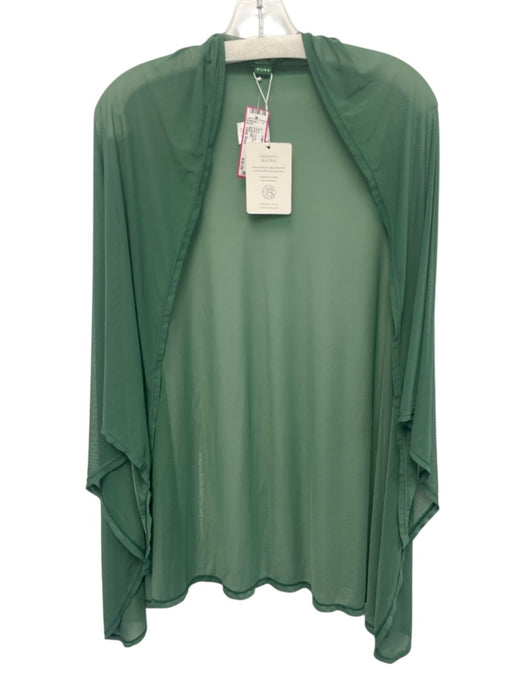 Baiia Size One Size Green Recycled Polyester Mesh Wrap Sarong Skirt Green / One Size