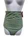 Baiia Size 6 Green & White Polyester Blend Geometric High Waist Swimsuit Green & White / 6