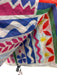 Echo blue, pink, multi Cotton Geometric Rectangle scarf blue, pink, multi / One Size