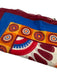 La Double J Red, Blue, Yellow Cotton Geometric Rectangle scarf Red, Blue, Yellow / One Size