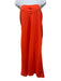 Beautiful People Size P / XS Orange Silk Front Seam Adjustable straps Midi Dress Orange / P / XS
