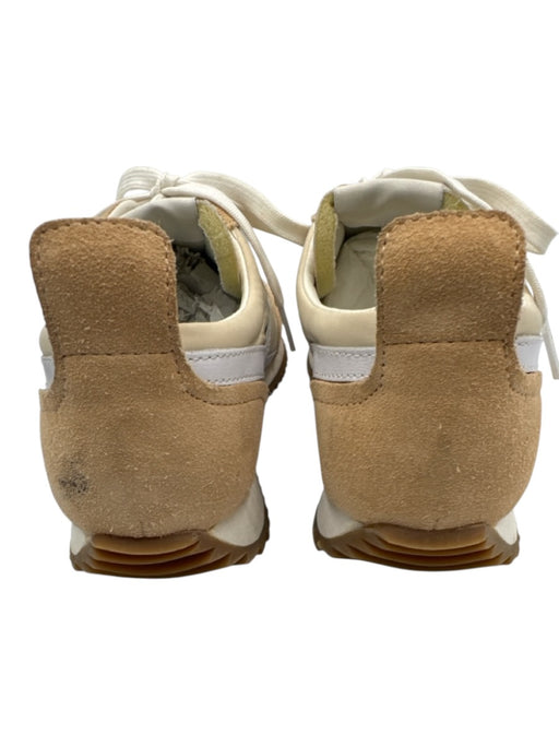 Rag & Bone Shoe Size 37.5 beige, tan, white Leather & Fabric Lace Up Sneakers beige, tan, white / 37.5