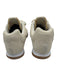 New Balance Shoe Size 6.5 Beige & White Suede lace up Logo Low Top Sneakers Beige & White / 6.5
