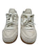 New Balance Shoe Size 6.5 Beige & White Suede lace up Logo Low Top Sneakers Beige & White / 6.5