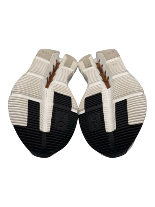 On Cloud Shoe Size 7.5 light gray, white, brown textile & synthetic Sneakers light gray, white, brown / 7.5