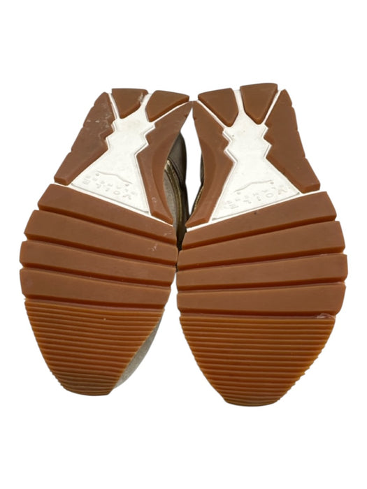 Voile Blanche Shoe Size 38 taupe, gold, white Suede Upper lace up Sneakers taupe, gold, white / 38