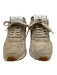 Voile Blanche Shoe Size 38 taupe, gold, white Suede Upper lace up Sneakers taupe, gold, white / 38