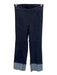 Avenue Montaigne Size 0 Dark Wash Cotton Denim High Rise Cuffed Jeans Dark Wash / 0