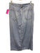 Rag & Bone Size 27 Light Wash Tencel High Rise Denim Print Pockets Midi Skirt Light Wash / 27