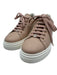 Salvatore Ferragamo Shoe Size 9 Blush Pink Leather Upper Lace Up Logo Sneakers Blush Pink / 9