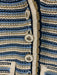 Veronica Beard Size Medium Blue, Gold, White Cotton Blend Button Front Jacket Blue, Gold, White / Medium