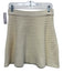 Hyacinth House Size Medium Cream White Cotton Elastic Waist Knit Skirt Cream White / Medium
