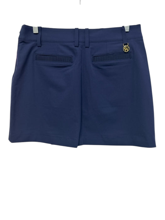 Williams Athletic Club Size Medium Navy Blue Polyester Blend Side Zip Skirt Navy Blue / Medium