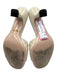 Gucci Shoe Size 40 Cream White Leather open toe Double G Marmont Mule Sandals Cream White / 40