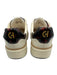 Cole Haan Shoe Size 9.5 White, Brown, Beige Leather Upper Velcro Strap Sneakers White, Brown, Beige / 9.5