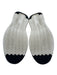 Cole Haan Shoe Size 9.5 White, Brown, Beige Leather Upper Velcro Strap Sneakers White, Brown, Beige / 9.5