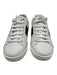 Gucci Shoe Size 39 White, Green, Red Leather Upper Lace Up Gucci Web Sneakers White, Green, Red / 39
