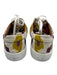 Ralph Lauren Shoe Size 40 Purple, Yellow, White Leather & Canvas Sneakers Purple, Yellow, White / 40