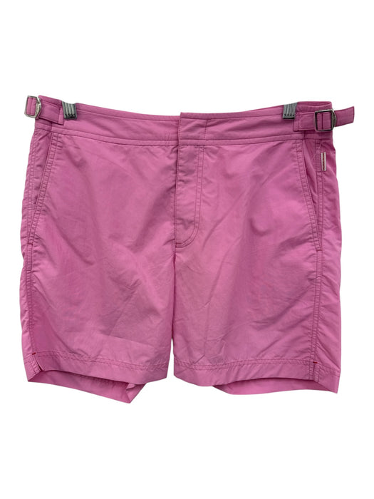 Orlebar Brown NWT Size 30 Pink Polyamide Solid Men's Shorts Pink / 30