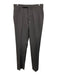 Polo Size 30 Gray Viscose Blend Solid Side Tabs Men's Pants Gray / 30