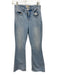 L'agence Size 25 Light Wash Cotton Denim Zip & Button High Rise Whiskering Jeans Light Wash / 25