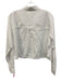 Everlane Size S White Cotton Long Sleeve Crop Patch Pocket Top White / S