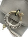 See By Chloe Beige Leather Gold hardware Zip Close Backpack Mini Bag Beige / XS