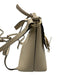 See By Chloe Beige Leather Gold hardware Zip Close Backpack Mini Bag Beige / XS