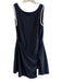 YPB Size XXL Black & White No Fabric Tag Scoop Back Sleeveless Tie Front Dress Black & White / XXL