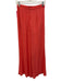ASTR Size XS Salmon Orange Polyester Chiffon Back Zip Mid Rise Wide Leg Pants Salmon Orange / XS