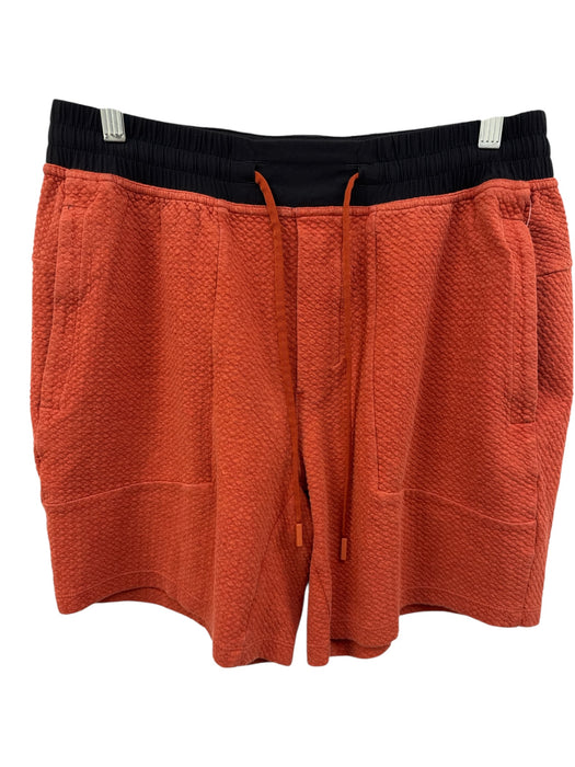 Lululemon Size L Red & Black Athleisure Men's Shorts Red & Black / L