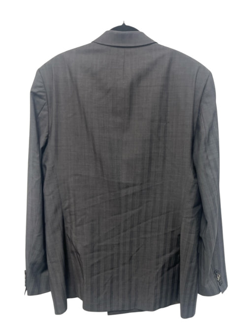 Hugo Boss Light Gray Virgin Wool Solid 2 Button Men's Suit Light Gray / 44L