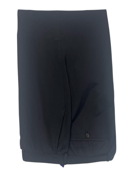 Hugo Boss Black Viscose Blend Solid 2 Button Men's Suit Black / 44L