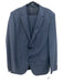 Hugo Boss Navy Blue Virgin Wool Solid 2 Button Men's Suit Navy Blue / 46L