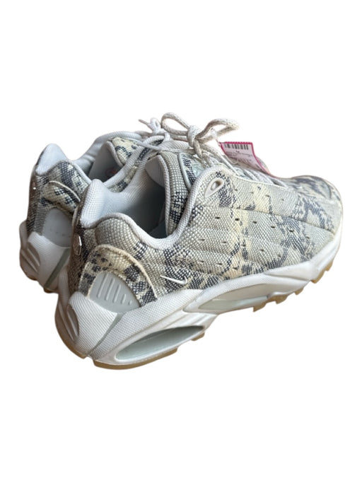 Nike Shoe Size 6 Gray & Taupe Leather Snake Embossed Chunky Athletic Sneakers Gray & Taupe / 6