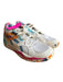 Puma Shoe Size 10 White & Blue Canvas & Leather Perforated Mid Top Sneakers White & Blue / 10
