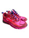 Nike Air Shoe Size 9 Pink & Red Canvas & Leather Color Block Athletic Sneakers Pink & Red / 9