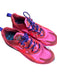 Nike Air Shoe Size 9 Pink & Red Canvas & Leather Color Block Athletic Sneakers Pink & Red / 9
