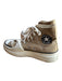 Converse Shoe Size 9 Taupe & White Canvas Platform High Top Athletic Sneakers Taupe & White / 9
