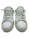 Oliver Cabell Shoe Size 37 White & Blue Leather Upper Color Block Sneakers White & Blue / 37