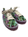 Dolce & Gabbana Shoe Size 39 Purple, Green, blue Canvas Lace Up Logo Espadrille Purple, Green, blue / 39