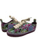 Dolce & Gabbana Shoe Size 39 Purple, Green, blue Canvas Lace Up Logo Espadrille Purple, Green, blue / 39